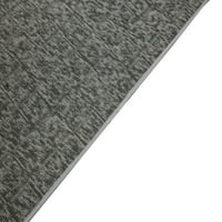 Обзаведете моето място модерен вътрешен комерсиален килим за солиден цвят - сив, 3 '40', домашен любимец и деца приятелски килим. Произведени в САЩ, килими, чудесни за ?