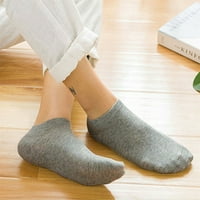 Глезни чорапи Мъже-жени, ниско изрязани атлетически памучен чорап