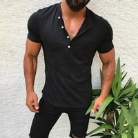 Големи и високи мъжки ризи с къси ръкави Просверие човек тренировки Кехата Фитнес спорт тичащ йога атлетична риза топ блуза
