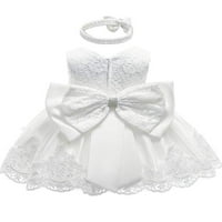 Слушайте WING BIBY GIRL PARTY BOWKNOT TUTU RESCENT PAGEANT Сватбена принцеса кръщене