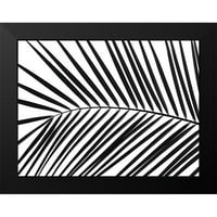 Франк, Assaf Black Modern Famed Museum Art Print, озаглавен - лист от палмово дърво