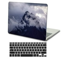 Kaishek Hard Shell Cover само съвместим Rel. Old MacBook Pro S с ретина дисплей No USB-C, без CD-ROM + Black Keyboard Cover Model: Sky Series 0706