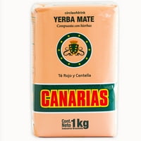 Canarias Red Tea Gotu Kola - Focus Brain Booster Yerba Mate Tea - 2. lbs