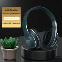 Висока стойност и високо изработка слушалки Bluetooth слушалки безжични обаждания Слушалка Субуфер на живо 5. Bluetooth слушалки синьо, подарък, на клирънс
